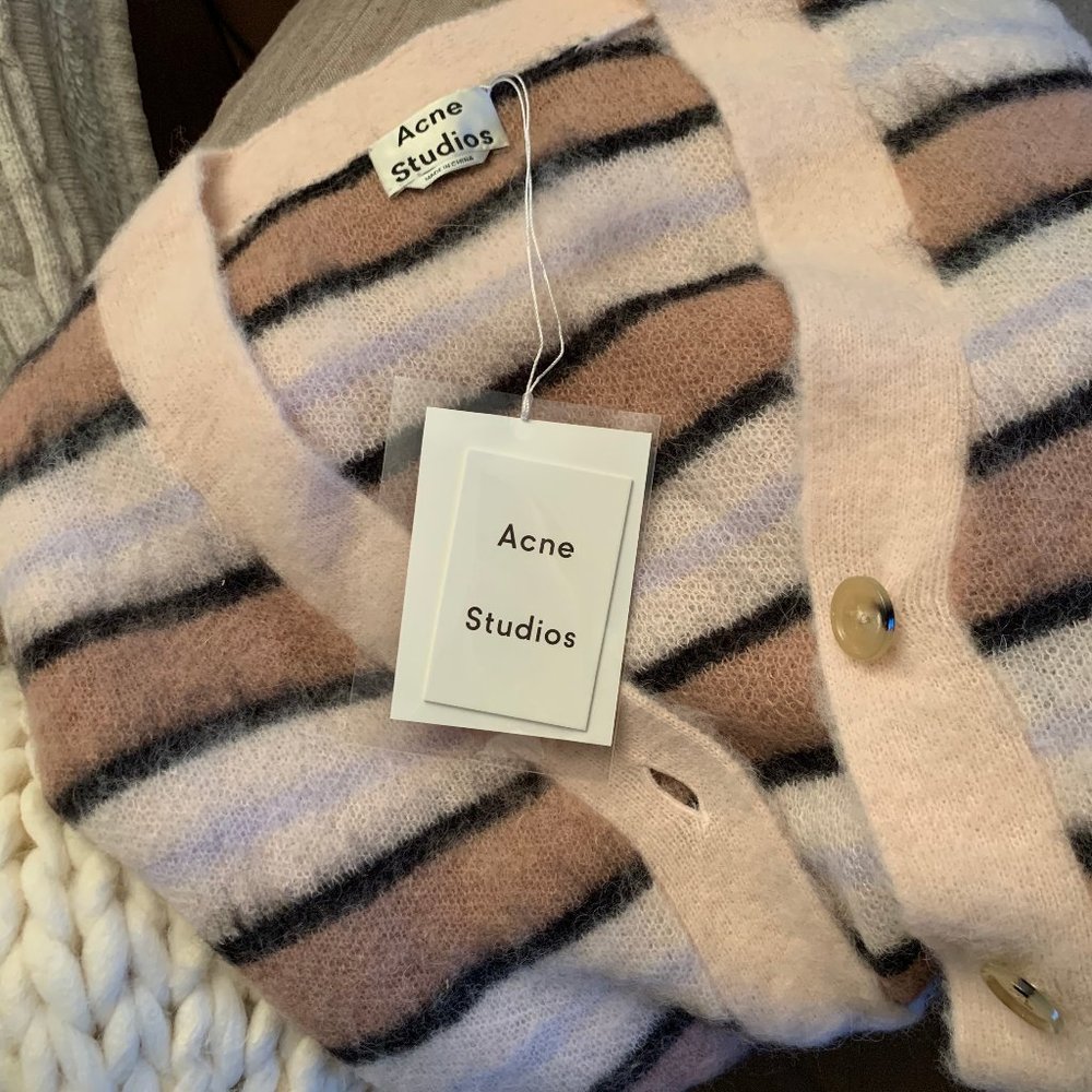 Acne Studios - Keda Striped Cardigan - XXS